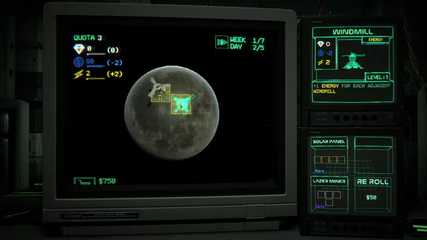 Скриншот 1 к игре Moon Drop Miners