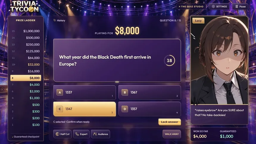 Скриншот 3 к игре Trivia Tycoon