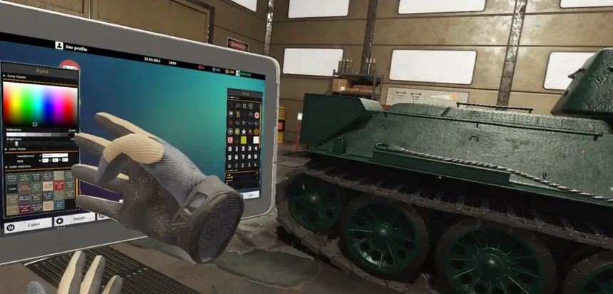 Скриншот 3 к игре Tank Mechanic Simulator VR