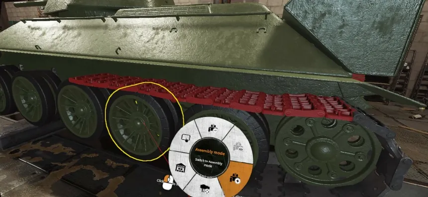 Скриншот 7 к игре Tank Mechanic Simulator VR
