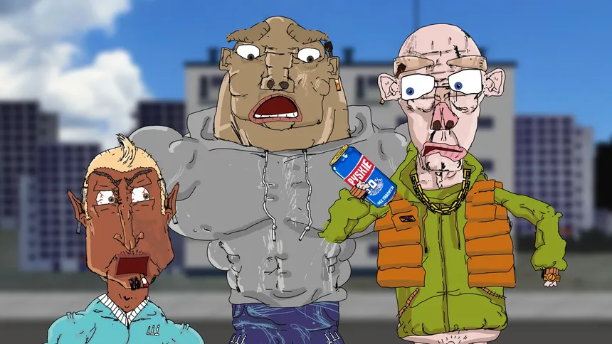 Скриншот 2 к игре Hoodies Squad: Alcoholypse