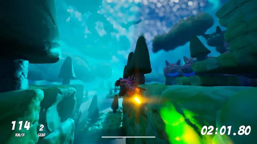 Скриншот 1 к игре Deedlee Doo! Carkour!
