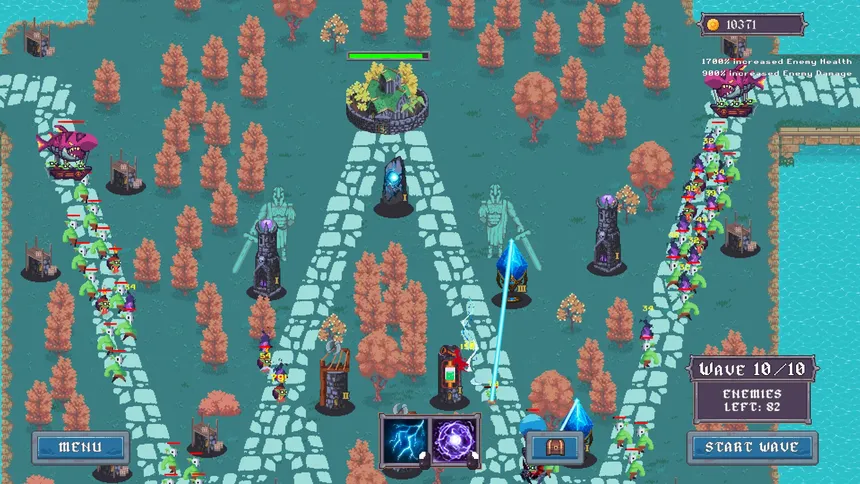 Скриншот 1 к игре Goblin Buster: Incremental Tower Defense