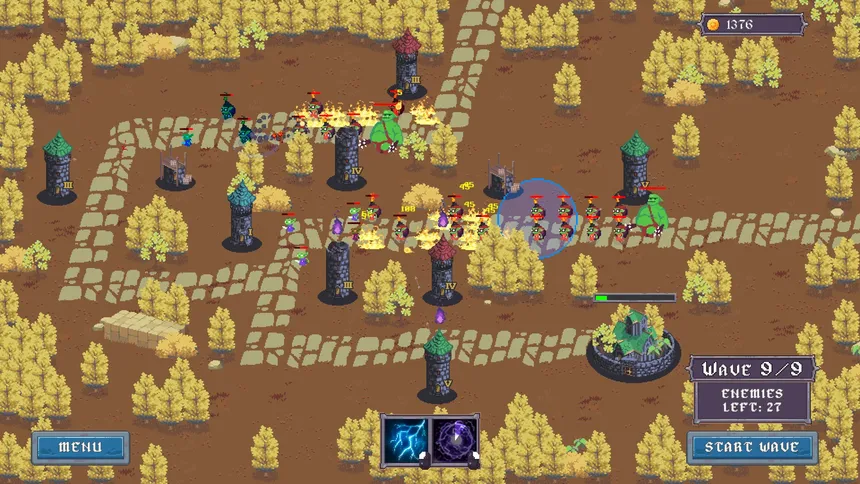 Скриншот 4 к игре Goblin Buster: Incremental Tower Defense