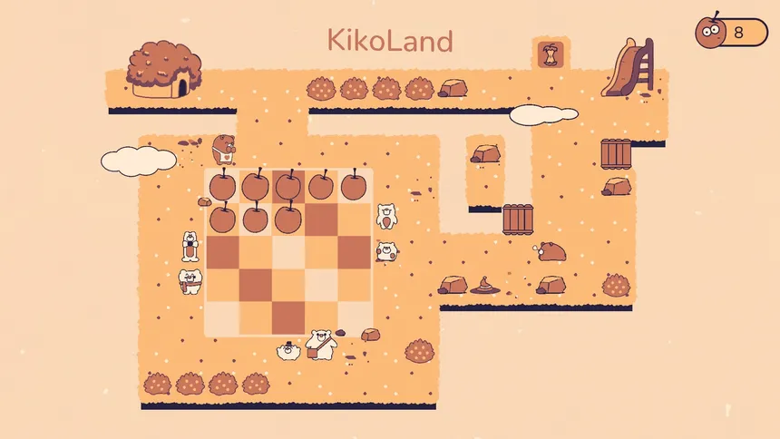 Скриншот 4 к игре Kiko's Apple Adventure