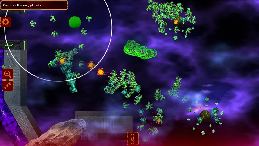 Скриншот 1 к игре Galaxy Conquest Online