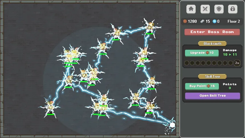 Скриншот 1 к игре Bouncy Weapons