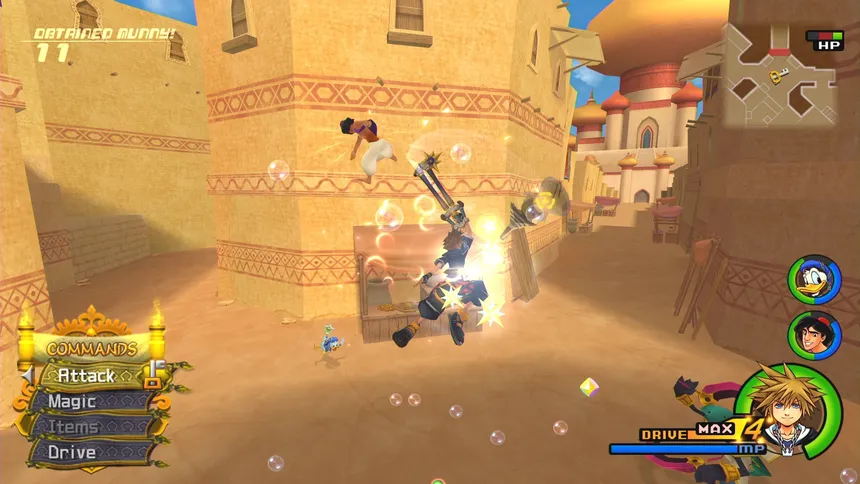 Скриншот 4 к игре KINGDOM HEARTS -HD 1.5+2.5 ReMIX-