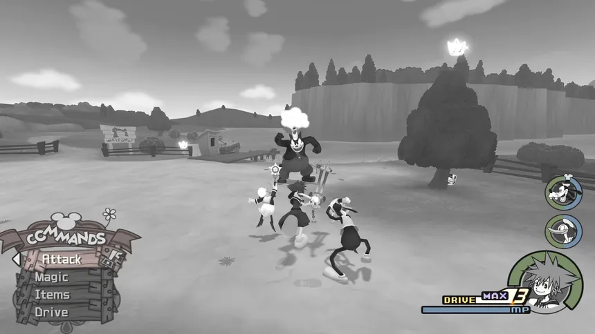 Скриншот 5 к игре KINGDOM HEARTS -HD 1.5+2.5 ReMIX-