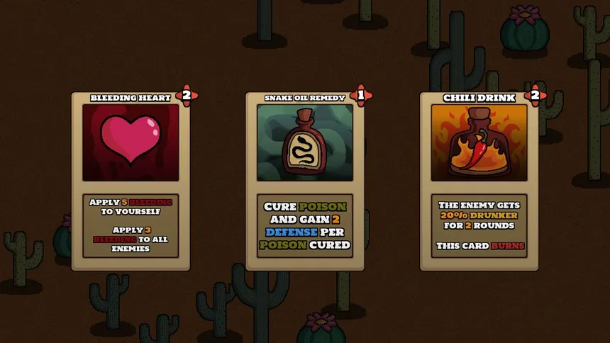 Скриншот 2 к игре Cards from the West