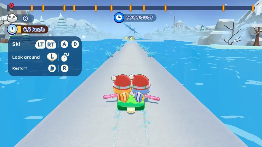 Скриншот 3 к игре SKID: Tori's Frozen Racing