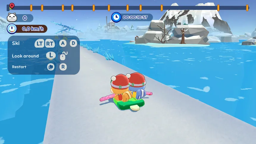 Скриншот 5 к игре SKID: Tori's Frozen Racing