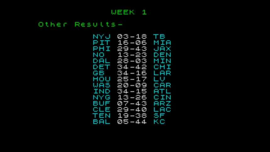Скриншот 3 к игре Speed NFL