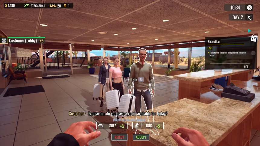 Скриншот 4 к игре Sunset Motel