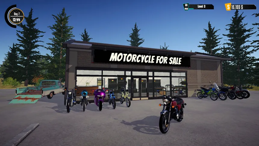 Скриншот 1 к игре Motorcycle For Sale Simulator