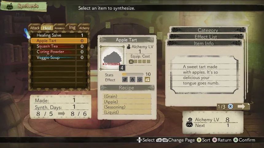 Скриншот 2 к игре Atelier Escha & Logy: Alchemists of the Dusk Sky DX