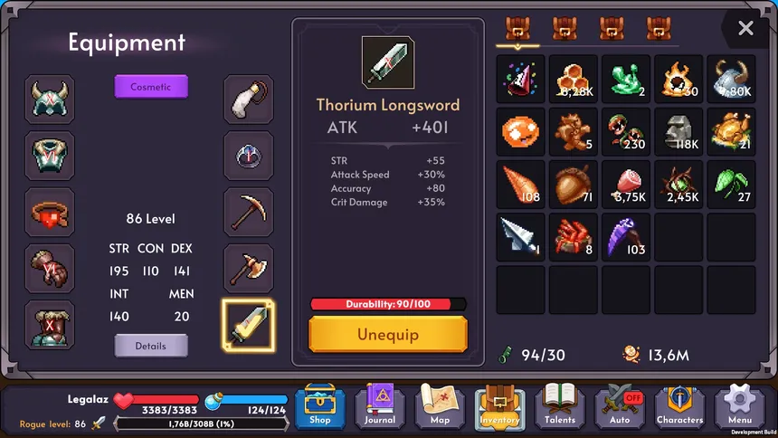 Скриншот 2 к игре Evitania Online - Idle RPG