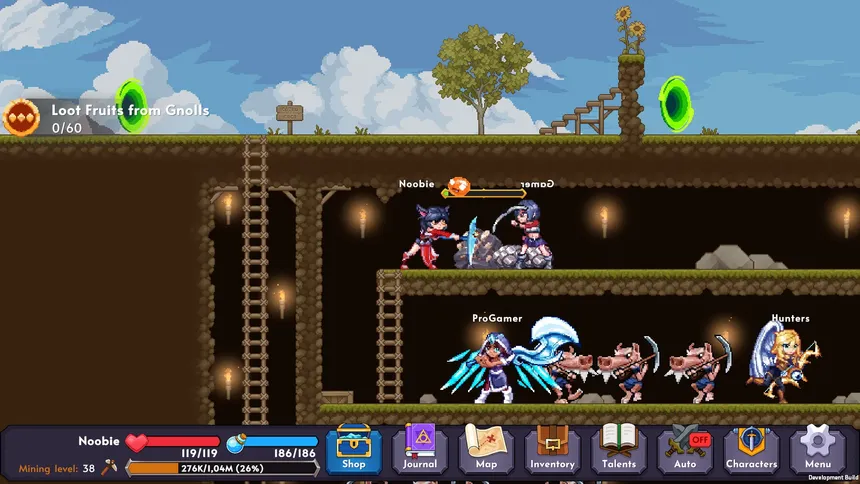 Скриншот 3 к игре Evitania Online - Idle RPG