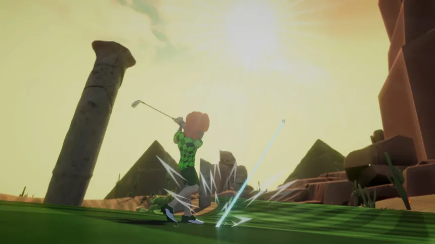 Скриншот 1 к игре Gowf: A Golf Adventure