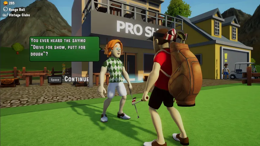 Скриншот 2 к игре Gowf: A Golf Adventure