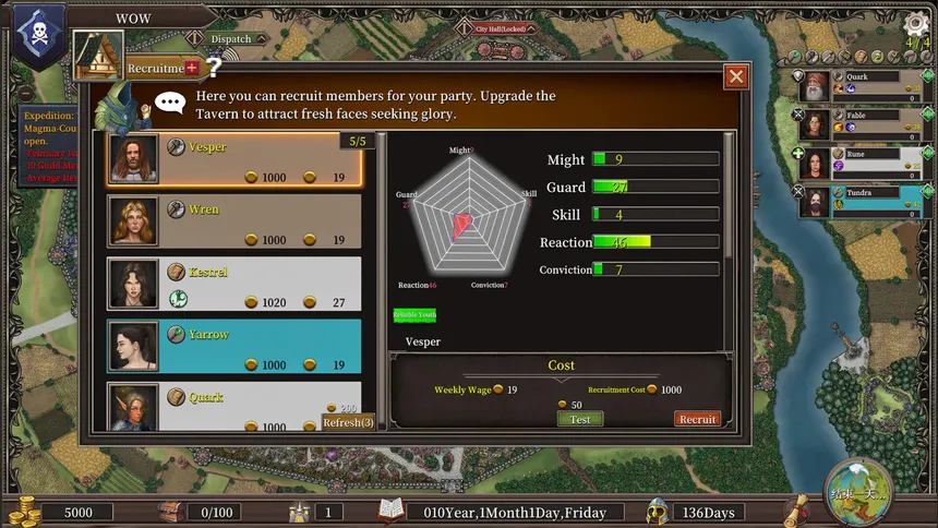 Скриншот 2 к игре The Guild Manager