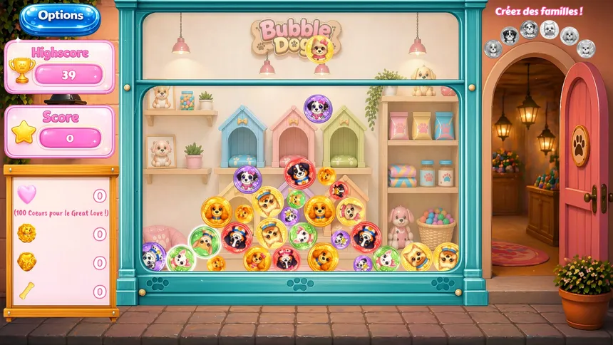 Скриншот 4 к игре Bubble Dogs