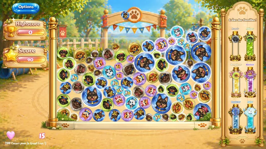 Скриншот 7 к игре Bubble Dogs