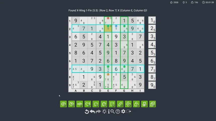 Скриншот 5 к игре Rated Sudoku