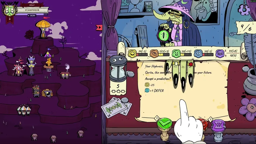Скриншот 1 к игре Stamperor! The Jester's Decree