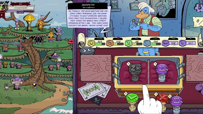 Скриншот 2 к игре Stamperor! The Jester's Decree