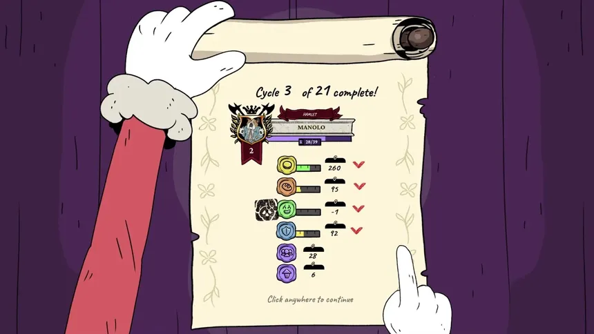 Скриншот 8 к игре Stamperor! The Jester's Decree