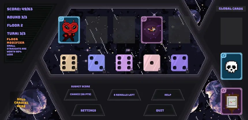Скриншот 5 к игре No Luck In Dice