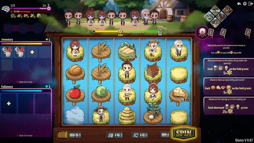 Скриншот 5 к игре Re: Spin. Die. Repeat.