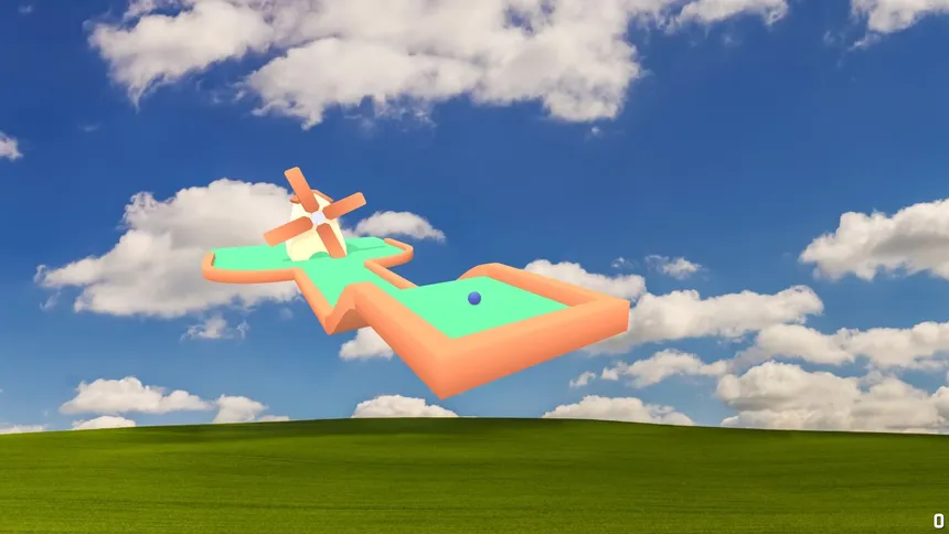 Скриншот 2 к игре Desktop Golf
