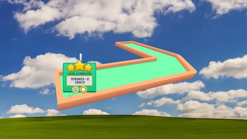 Скриншот 4 к игре Desktop Golf