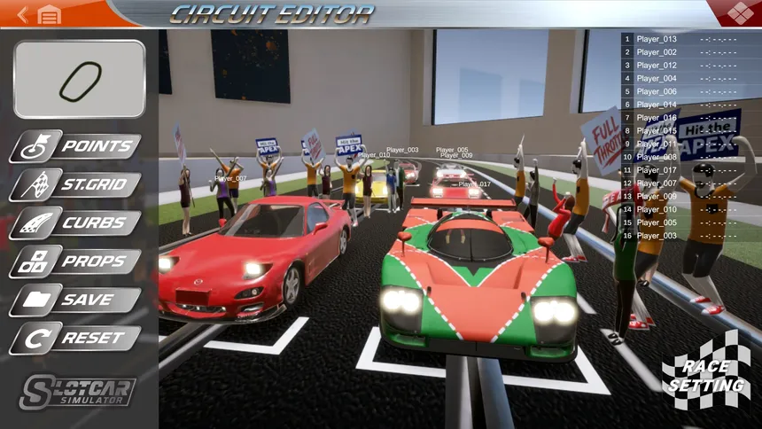 Скриншот 1 к игре Slot Car Simulator