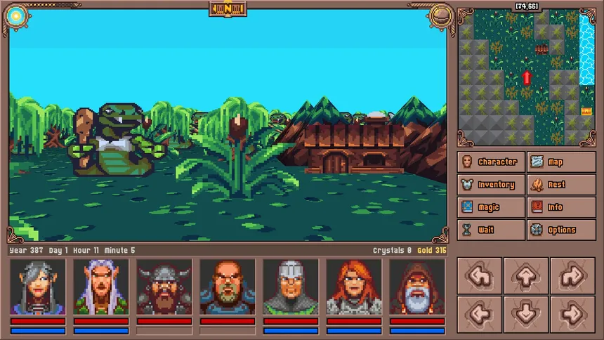 Скриншот 1 к игре Legends of Amberland III: The Crimson Tower