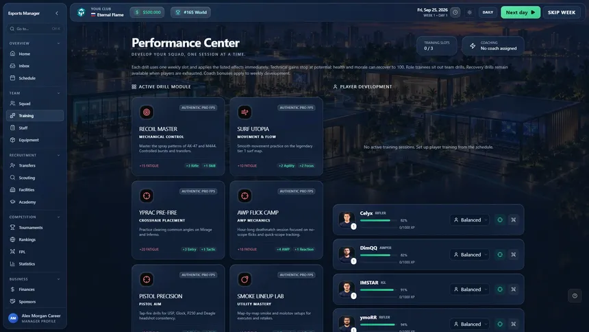 Скриншот 6 к игре Esports Manager: FPS