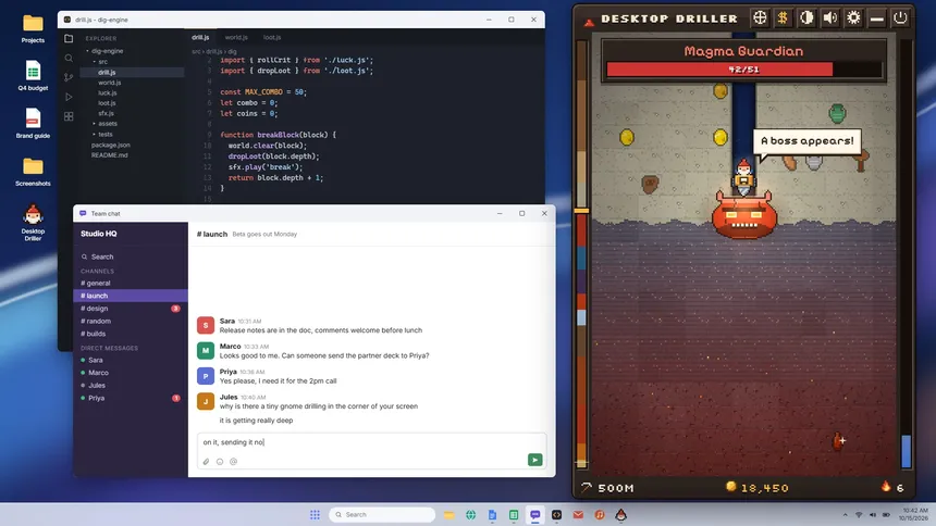 Скриншот 7 к игре Desktop Driller