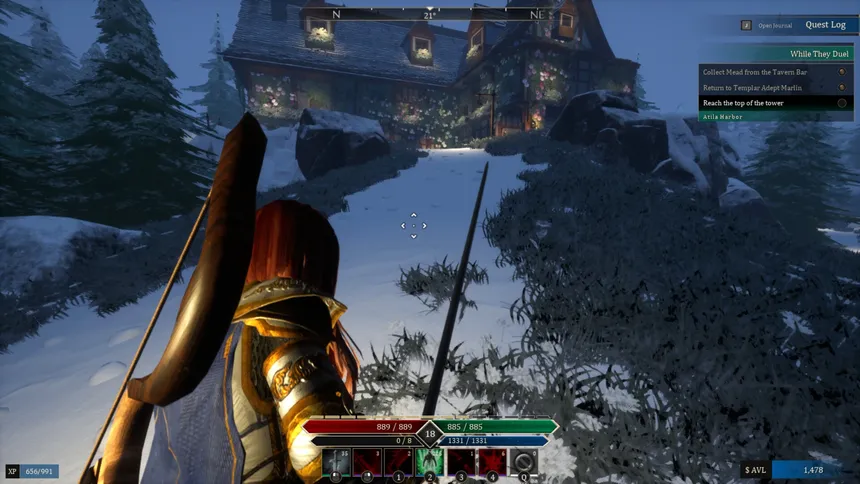 Скриншот 3 к игре Danu: Rise of the Templars