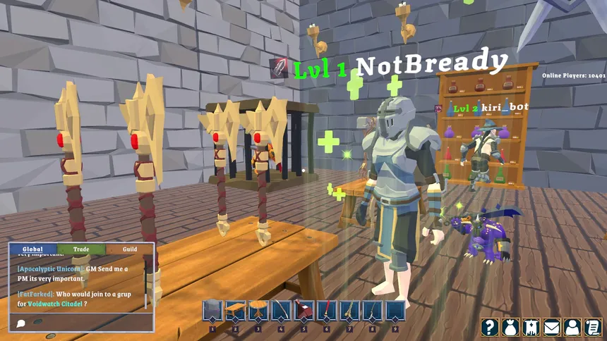 Скриншот 2 к игре MMORPG NPC Simulator