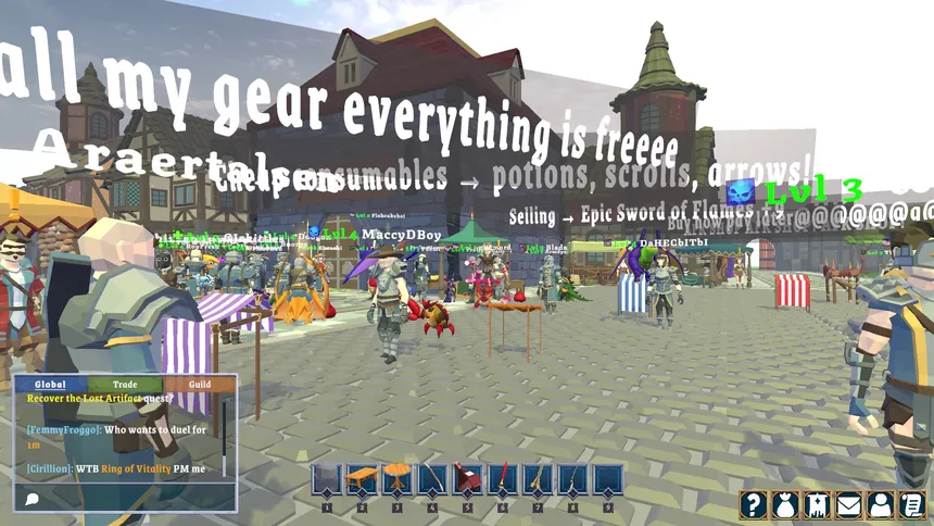 Скриншот 8 к игре MMORPG NPC Simulator