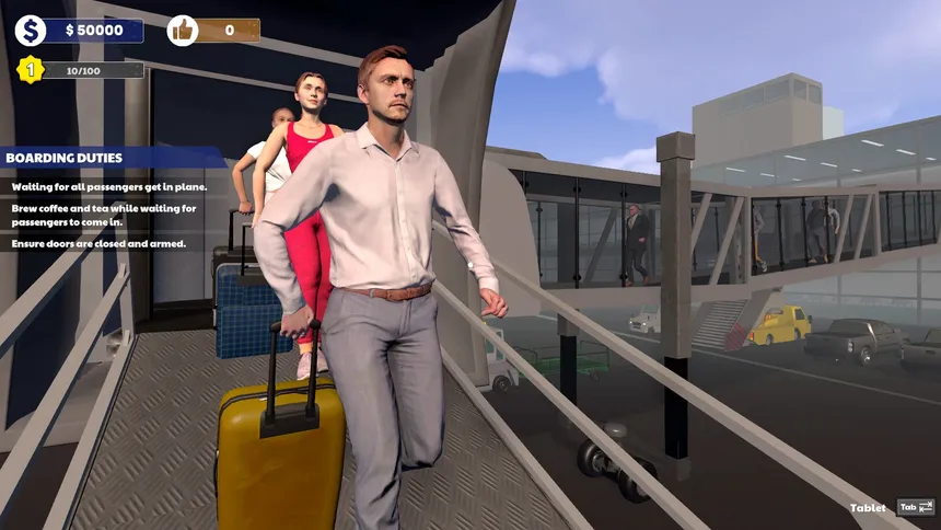 Скриншот 1 к игре Cabin Crew Life Simulator