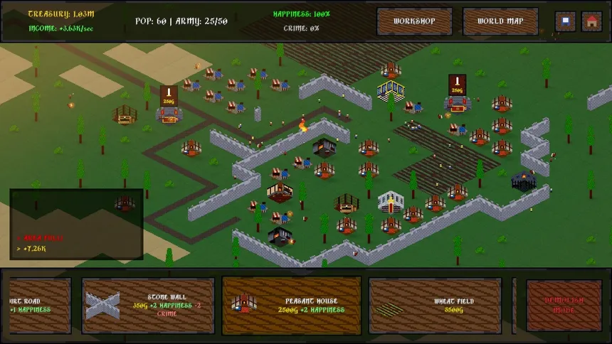 Скриншот 2 к игре Tiny Factions