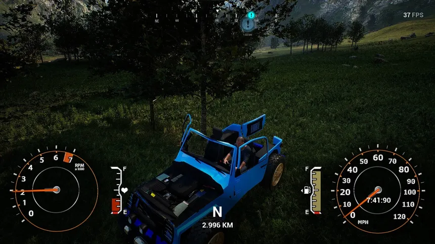 Скриншот 2 к игре No Roads: 4×4 Off-Road Challenge