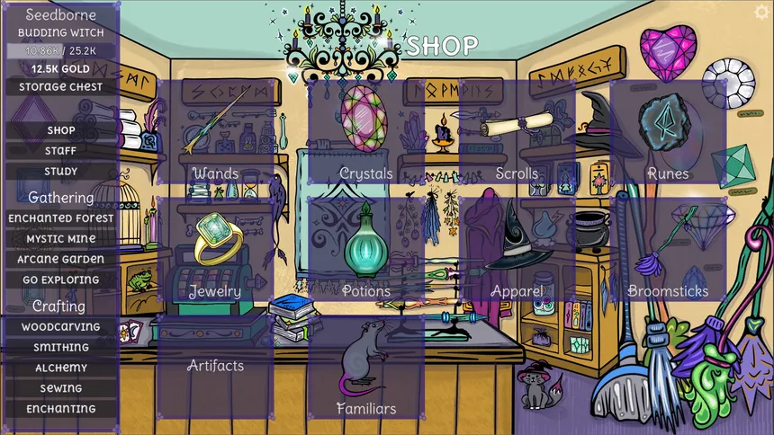 Скриншот 4 к игре Charmcraft Idle