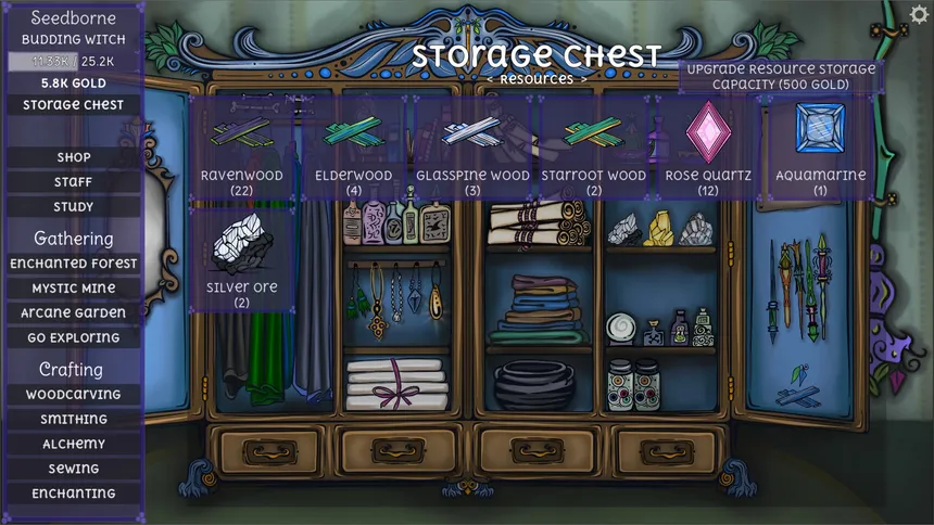 Скриншот 5 к игре Charmcraft Idle