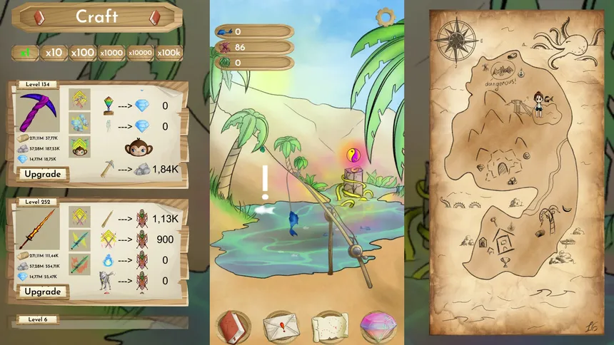 Скриншот 3 к игре Island Clicker