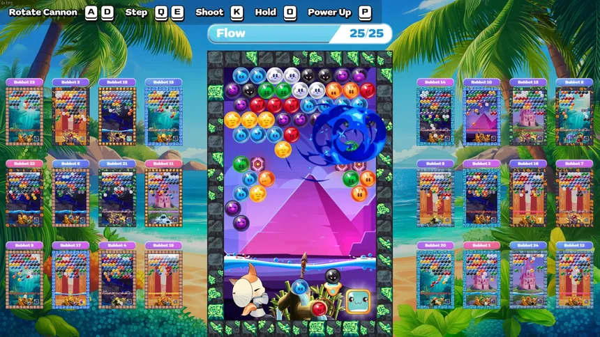 Скриншот 1 к игре Bubbits