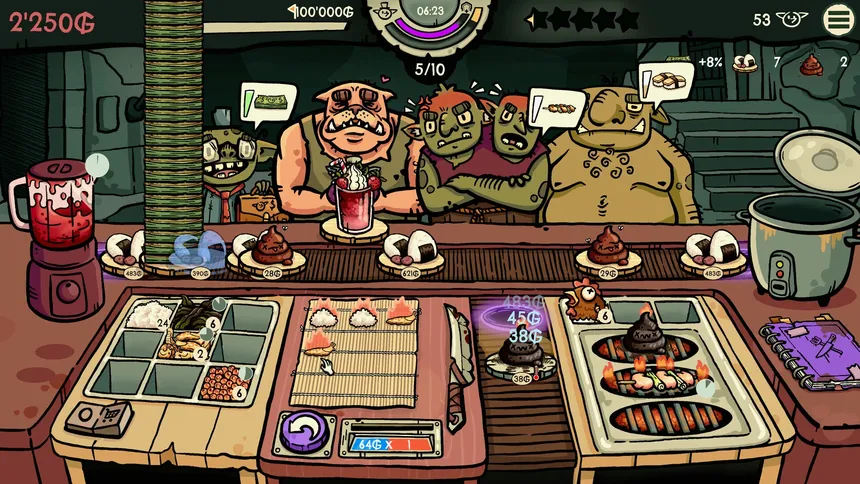 Скриншот 1 к игре Goblin Sushi